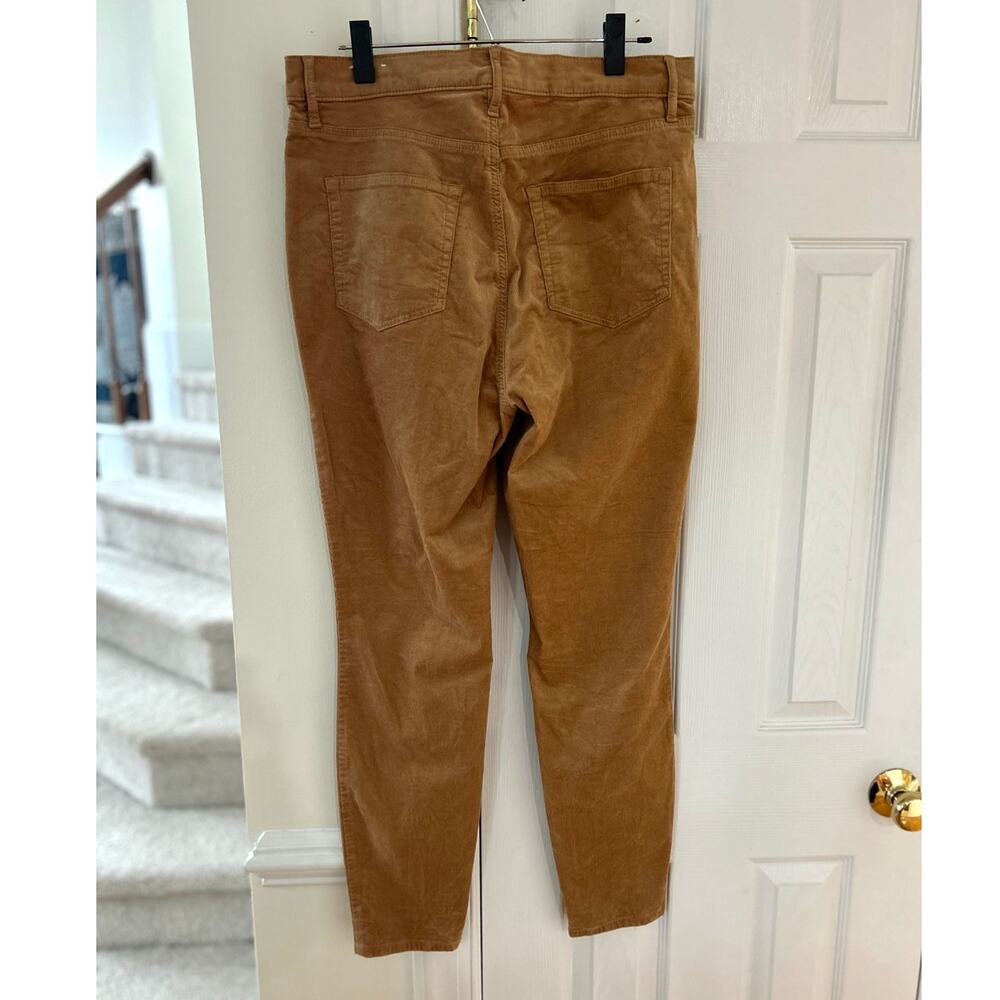NWT Loft Tan Brown Corduroy Skinny Jeans 31/12 - Picture 3 of 6